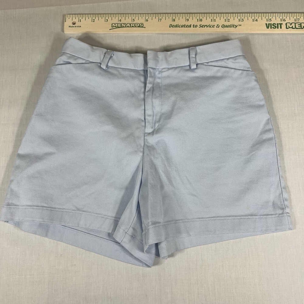 Dockers Stretch Womens Light Color Chino Shorts Size 4 Petite Cotton Blend